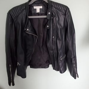 H&M Black Leather Jacket